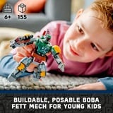 LEGO 75369 Star Wars Boba Fett Mech, Konstruktionsspielzeug 