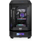 Thermaltake The Tower 250 , Tower-Gehäuse schwarz, Tempered Glass