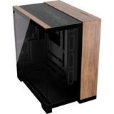 Corsair 6500X , Tower-Gehäuse schwarz/braun, Tempered Glass x 2