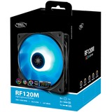 DeepCool RF 120 M 120x120x25, Gehäuselüfter schwarz/weiß, 5er Pack