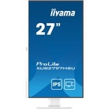 iiyama ProLite XUB2797HSU-W2, LED-Monitor 68.6 cm (27 Zoll), weiß (matt), FullHD, IPS, USB-Hub, 100Hz Panel