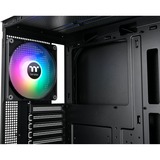 Thermaltake View 270 TG ARGB , Tower-Gehäuse schwarz, Tempered Glass x 2