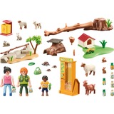 PLAYMOBIL 71191 Family Fun Streichelzoo, Konstruktionsspielzeug 