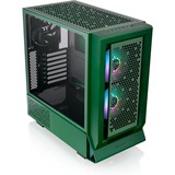 Thermaltake Ceres 350 MX , Tower-Gehäuse dunkelgrün, Tempered Glass x 2