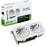 ASUS GeForce RTX 4070 SUPER DUAL EVO WHITE, Grafikkarte DLSS 3, 3x DisplayPort, 1x HDMI 2.1