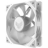 ASUS TUF GAMING TR120 ARGB, Gehäuselüfter weiß/transparent, Reverse Blade, 120 mm