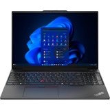 Lenovo ThinkPad E16 AMD G2 (21M5002GGE), Notebook schwarz, Windows 11 Pro 64-Bit, 40.6 cm (16 Zoll) & 60 Hz Display, 512 GB SSD