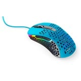 CHERRY Xtrfy M4, Gaming-Maus blau/schwarz