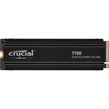 Crucial T700 1 TB, SSD schwarz, PCIe 5.0 x4, NVMe 2.0, M.2 2280, inkl. Aluminium Kühlkörper