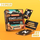 Denkriesen Stadt Land Vollpfosten - Das Kartenspiel Urlaubs Edition 