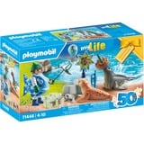 PLAYMOBIL 71448 City Life Tierfütterung, Konstruktionsspielzeug 