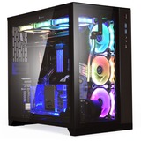 Lian Li O11DX Dynamic , Tower-Gehäuse schwarz, Tempered Glass x 2