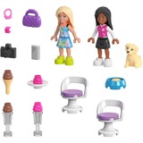 Mattel MEGA Barbie Cabrio & Eisstand, Konstruktionsspielzeug 