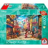 Schmidt Spiele Disney, Mickey & Minnie in Mexico 6000 57397, Puzzle 6000 Teile