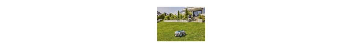 GARDENA Mähroboter smart SILENO free 600m² Set grau/türkis, Li-Ionen Akku, mit smart Gateway, LONA-Technologie