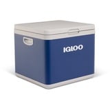 Igloo IH45 AC/DC Hybrid-Kühlbox dunkelblau/weiß