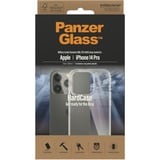 PanzerGlass HardCase, Handyhülle transparent, iPhone 14 Pro