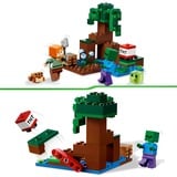 LEGO 21240 Minecraft Das Sumpfabenteuer, Konstruktionsspielzeug 