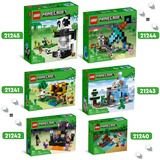 LEGO 21240 Minecraft Das Sumpfabenteuer, Konstruktionsspielzeug 