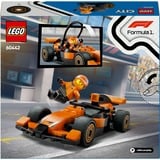 LEGO 60442 City F1 Rennfahrer mit McLaren Rennauto, Konstruktionsspielzeug 