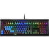 Sharkoon SKILLER SGK60, Gaming-Tastatur schwarz, ES-Layout, Kailh Box Red