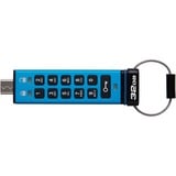 Kingston IronKey Keypad 200 32 GB, USB-Stick USB-C 3.2 Gen 1