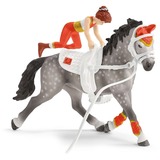 Schleich Horse Club Mias Voltigier-Reitset, Spielfigur 