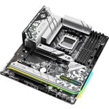 ASRock X670E Steel Legend, Mainboard silber/schwarz