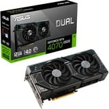 ASUS GeForce RTX 4070 SUPER DUAL EVO, Grafikkarte DLSS 3, 3x DisplayPort, 1x HDMI 2.1