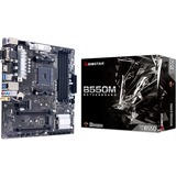 Biostar B550MX/E PRO, Mainboard grau