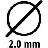 Einhell Mäh-Faden basic line 2,0mm 15 Meter