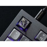 Keychron Hammer Aluminum Alloy Artisan Keycap, Tastenkappe schwarz/silber