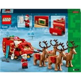 LEGO 40499 Iconic Schlitten des Weihnachtsmanns, Konstruktionsspielzeug 