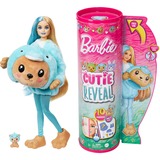 Mattel Barbie Cutie Reveal Costume Cuties Serie - Teddy Dolphin, Puppe 