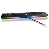 Sharkoon SKILLER SGK60, Gaming-Tastatur schwarz, US-Layout, Kailh Box Red