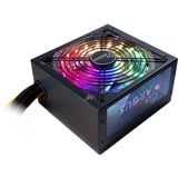 Inter-Tech Argus RGB-500W II, PC-Netzteil schwarz, 1x PCIe, 500 Watt