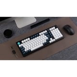 Keychron Q5 Max, Gaming-Tastatur schwarz/mehrfarbig, DE-Layout, Gateron Jupiter Red, Hot-Swap, Aluminiumrahmen, RGB