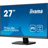 iiyama ProLite XU2793QS-B6, LED-Monitor 68.5 cm (27 Zoll), schwarz (matt), WQHD, IPS, Adaptive-Sync, 100Hz Panel