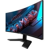 GIGABYTE GS34WQC, Gaming-Monitor 86.4 cm (34 Zoll), schwarz, WQHD, VA, Curved, 120Hz Panel