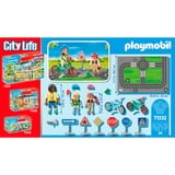 PLAYMOBIL 71332 City Life Fahrradparcours, Konstruktionsspielzeug 