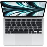 Apple MacBook Air 34,5 cm (13,6"), Notebook silber, M2, 8-Core GPU, macOS, Deutsch, 34.5 cm (13.6 Zoll), 256 GB SSD