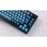 Keychron V1 Max, Gaming-Tastatur schwarz/blaugrau, DE-Layout, Gateron Jupiter Banana, Hot-Swap, RGB