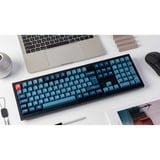 Keychron V6 Max, Gaming-Tastatur schwarz/blaugrau, DE-Layout, Gateron Jupiter Red, Hot-Swap, RGB