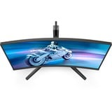 Philips Evnia 27M2C5200W, Gaming-Monitor 68.6 cm (27 Zoll), anthrazit, Full-HD, Adaptive Sync, HDMI, DisplayPort, HDR, Curved, 280Hz Panel