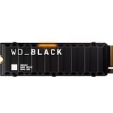 WD Black SN850X NVMe SSD 8 TB schwarz, PCIe 4.0 x4, NVMe, M.2 2280, Kühlkörper