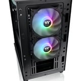 Thermaltake Versa H16 TG ARGB , Tower-Gehäuse schwarz, Tempered Glass