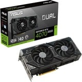 ASUS GeForce RTX 4070 SUPER DUAL, Grafikkarte DLSS 3, 3x DisplayPort, 1x HDMI 2.1