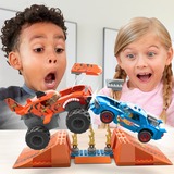 Hot Wheels Monster Trucks Tiger Shark Crash Wettkampf, Spielfahrzeug 226-teilig