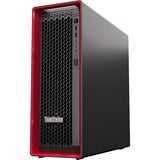 Lenovo ThinkStation P5 (30GA000MGE), PC-System schwarz/rot, Windows 11 Pro for Workstations 64-Bit