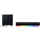 Razer Leviathan V2, Soundbar schwarz, Bluetooth, USB, RGB